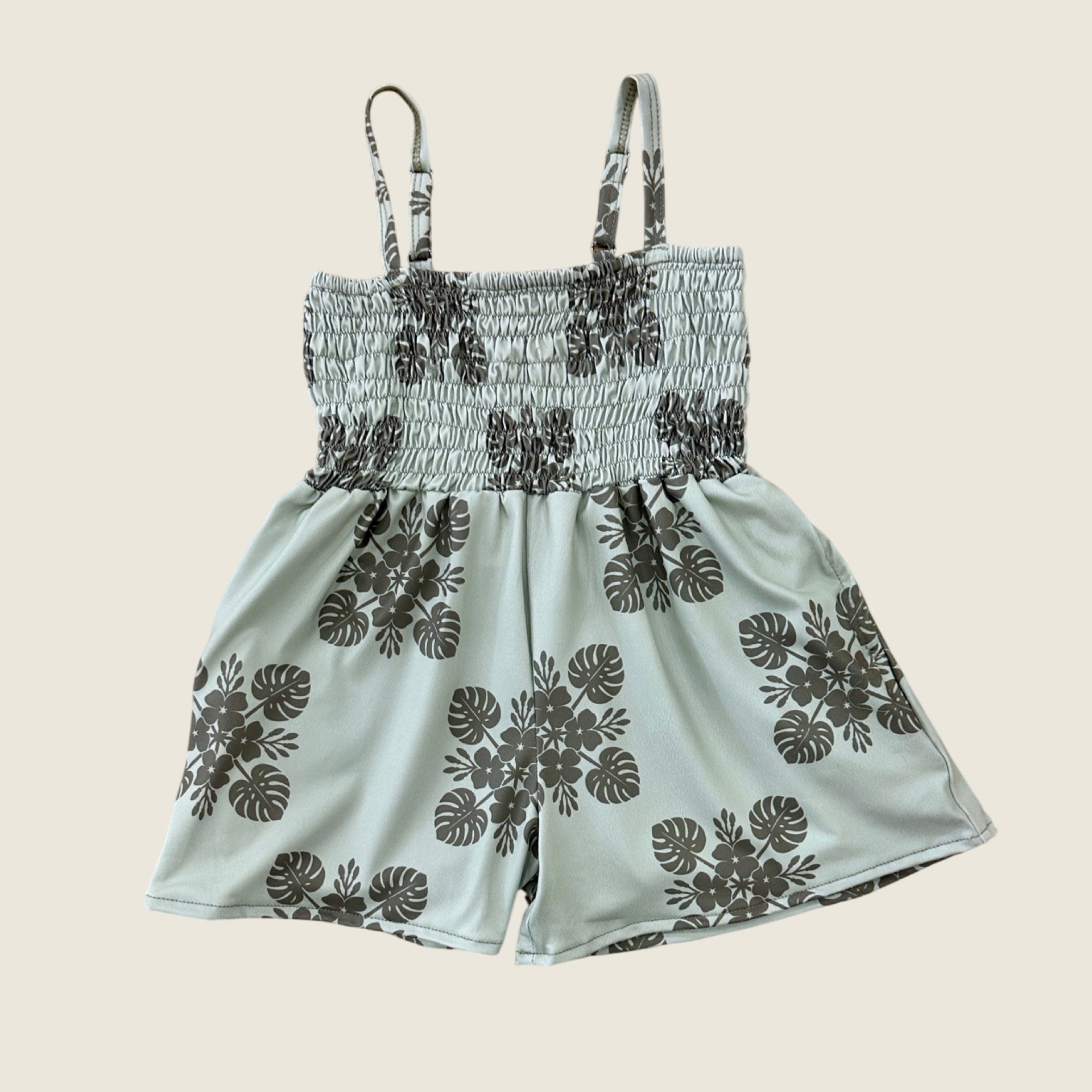 Green Aina Quilt Kaia romper