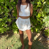 Tropical Cream Palaka Julia Skort