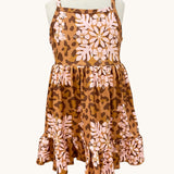 Cheetah Hibiscus Mila Dress