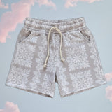 Boy's Grey Quilt Shorts