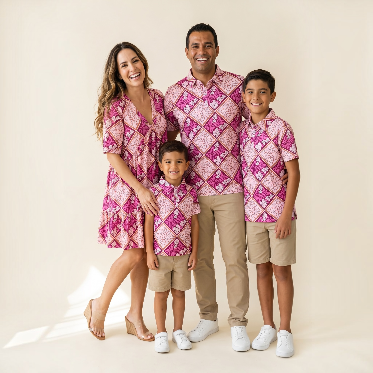 Island Blush Boys collared shirt