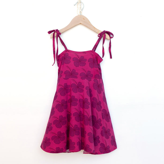 Emery Dress | Berry Hibiscus