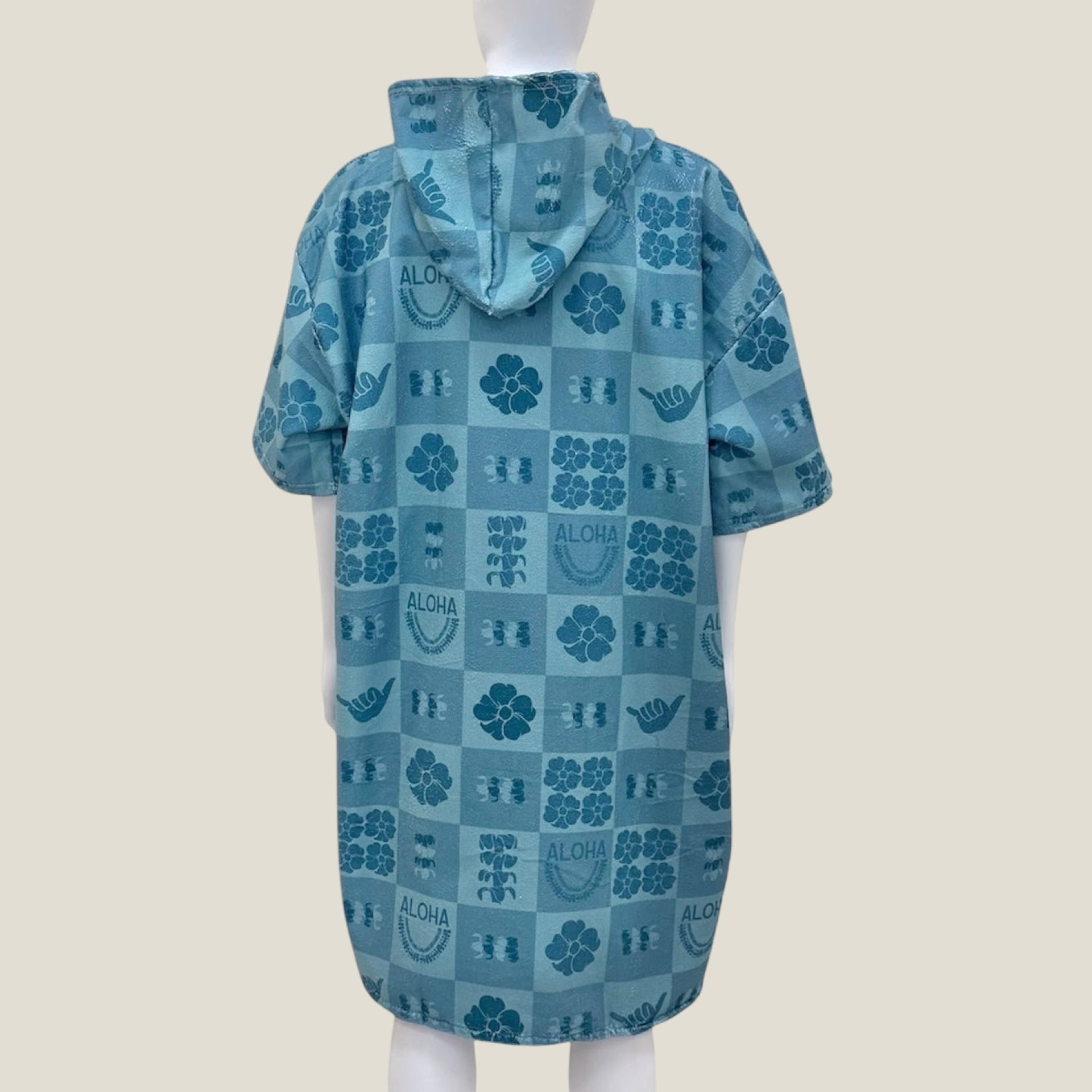 Adult Aloha Puakenikeni Hooded Towel - Sweet Sweet Honey Hawaii
