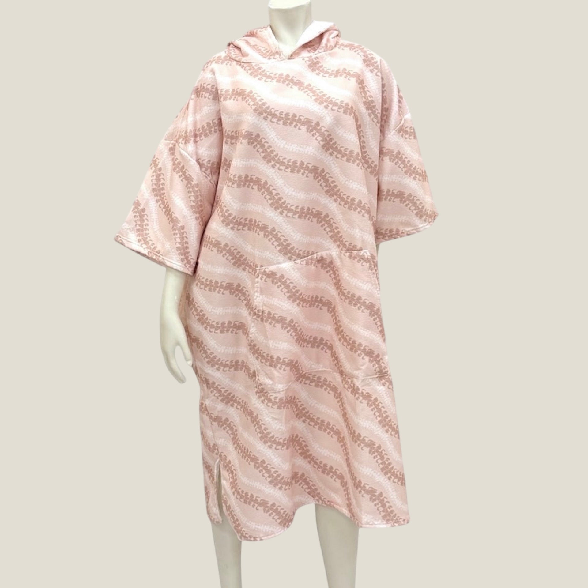 Adult Sandy Lei Puakenikeni Hooded Towel - Sweet Sweet Honey Hawaii