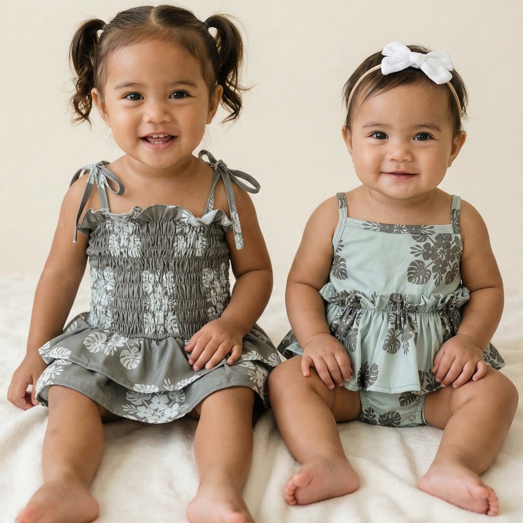 Green Aina Quilt Melody Romper