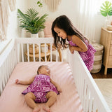 Berry Heirloom Thin strap Onesie - Sweet Sweet Honey Hawaii