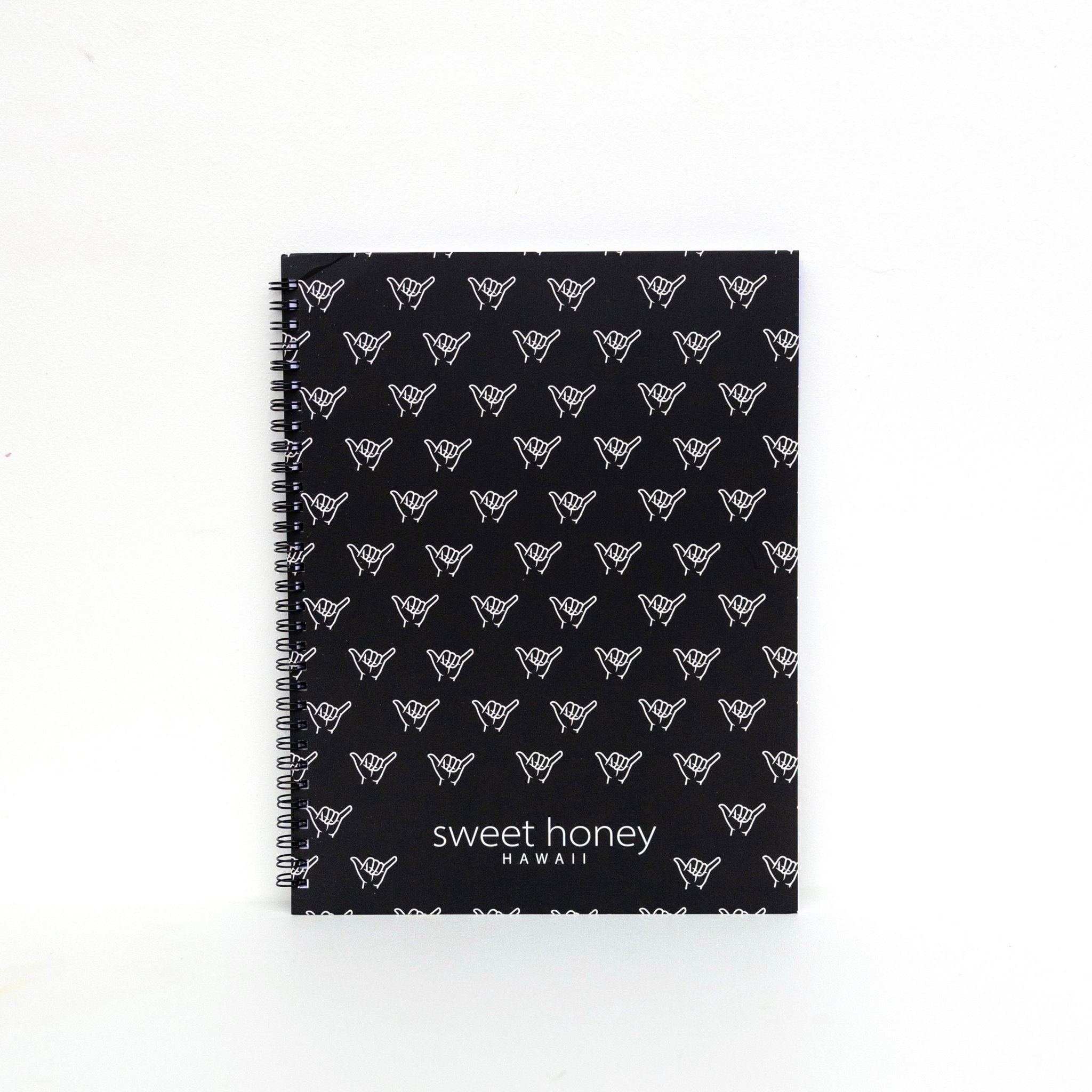 Black Shaka Notebook - Sweet Sweet Honey Hawaii