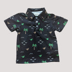 Black Westside collared shirt - Sweet Sweet Honey Hawaii