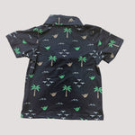Black Westside collared shirt - Sweet Sweet Honey Hawaii