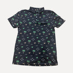 Black Westside Men's collared Shirt - Sweet Sweet Honey Hawaii