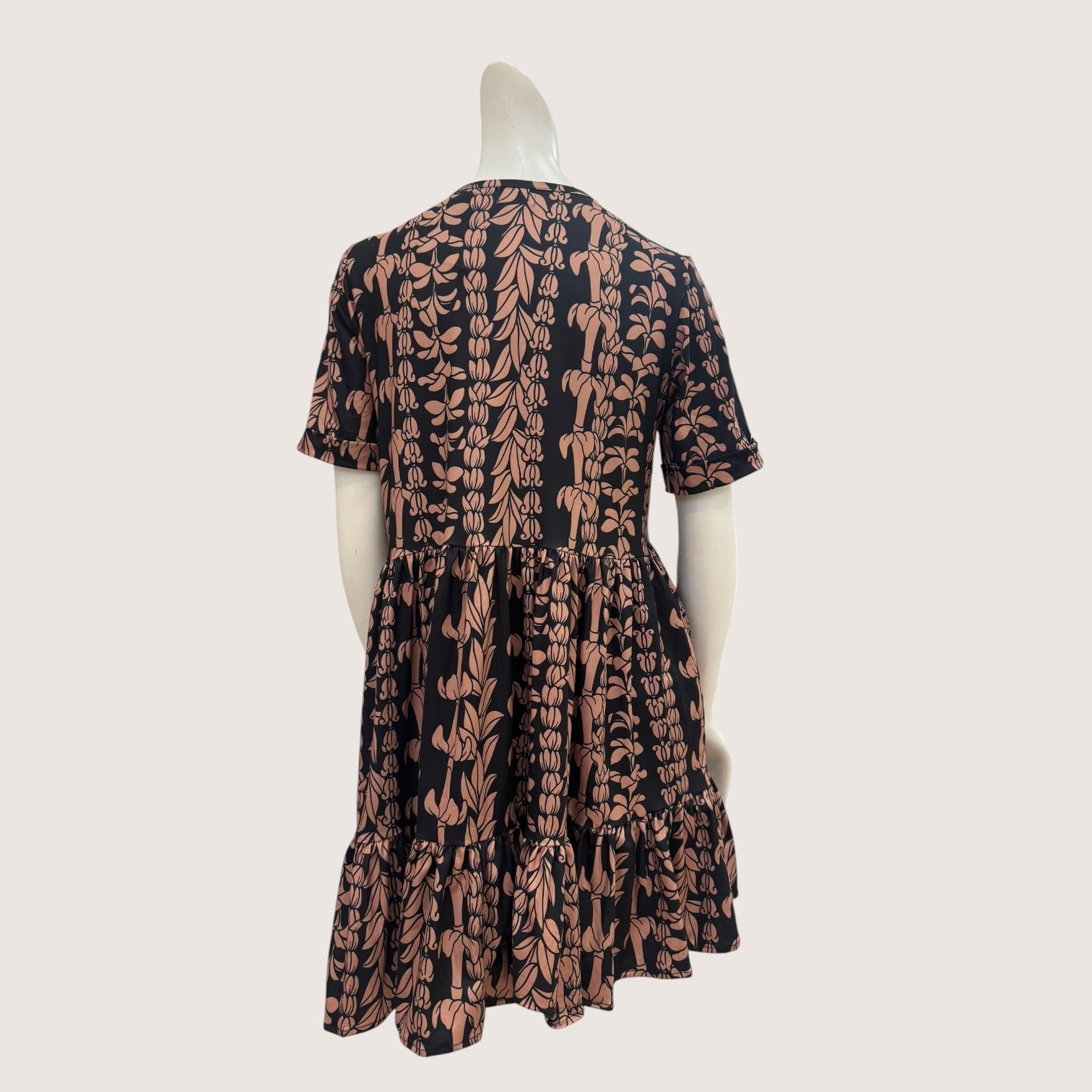 Black/Brown Lei Sammy Dress - Sweet Sweet Honey Hawaii