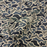 Blue Camo Shaka Swaddle Blanket - Sweet Sweet Honey Hawaii