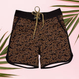 Brown Camo Boar Boys Boardies - Sweet Sweet Honey Hawaii