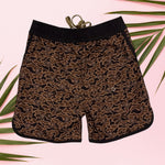 Brown Camo Boar Boys Boardies - Sweet Sweet Honey Hawaii