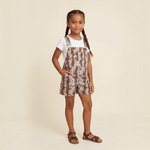Brown Mauna Lani Denim Short Overalls - Sweet Sweet Honey Hawaii