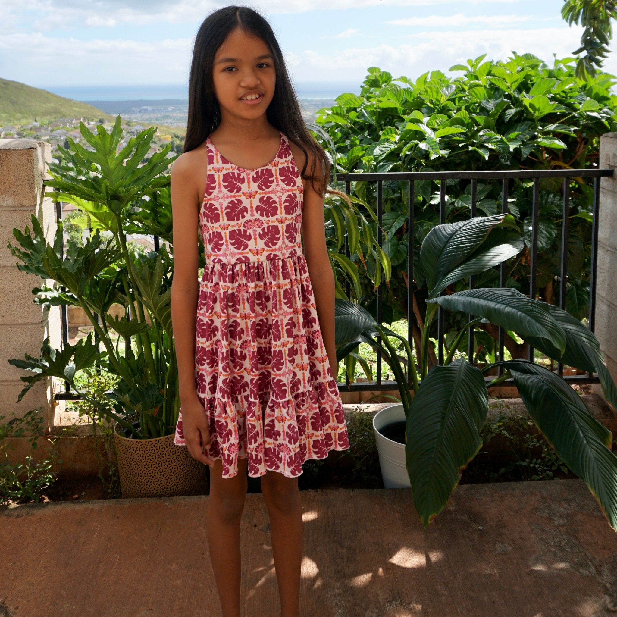 Butterfly Brooklyn Dress - Sweet Sweet Honey Hawaii