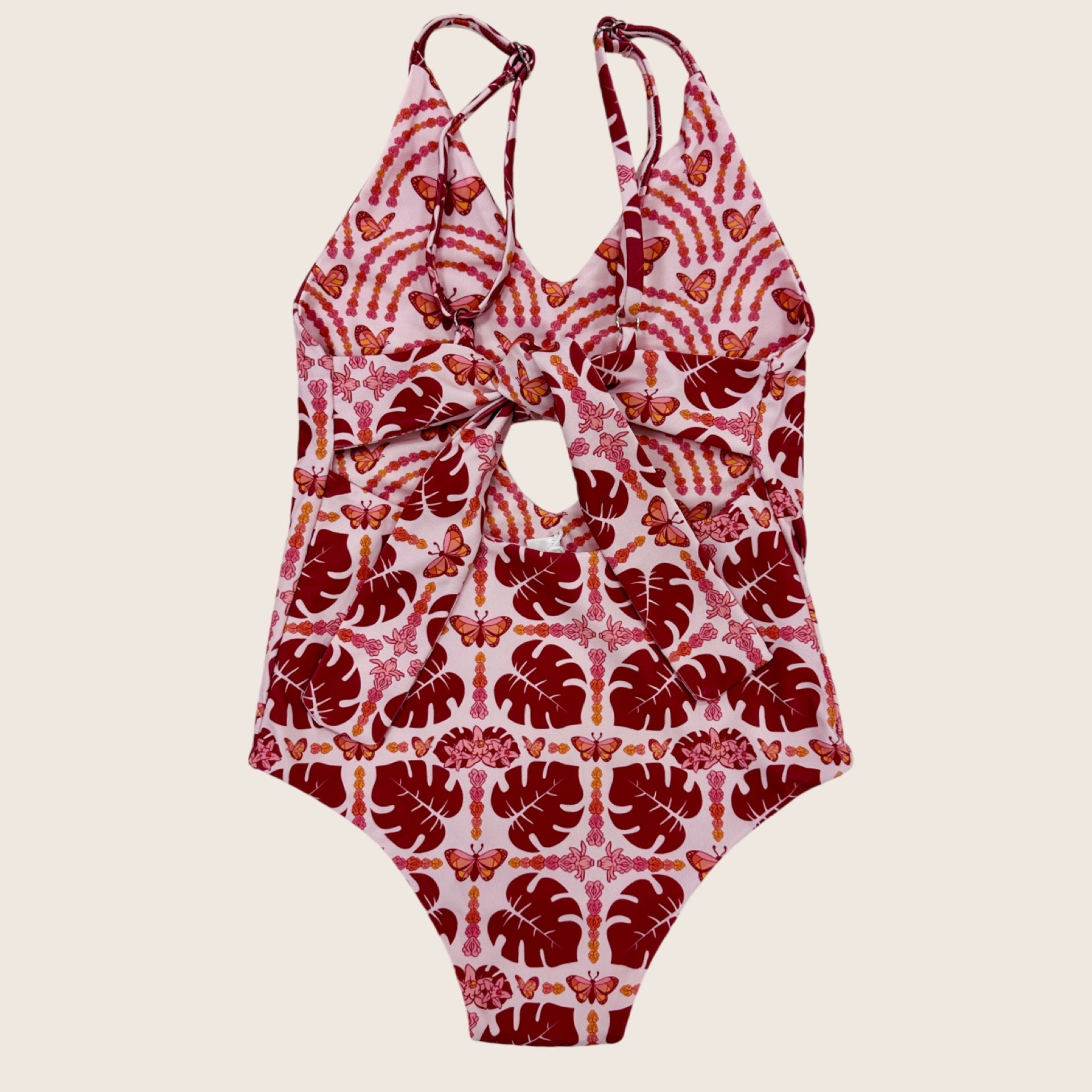 Butterfly Peek - a - Boo reversible Swimsuit - Sweet Sweet Honey Hawaii