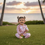 Cheetah Hibiscus Pajama - Sweet Sweet Honey Hawaii