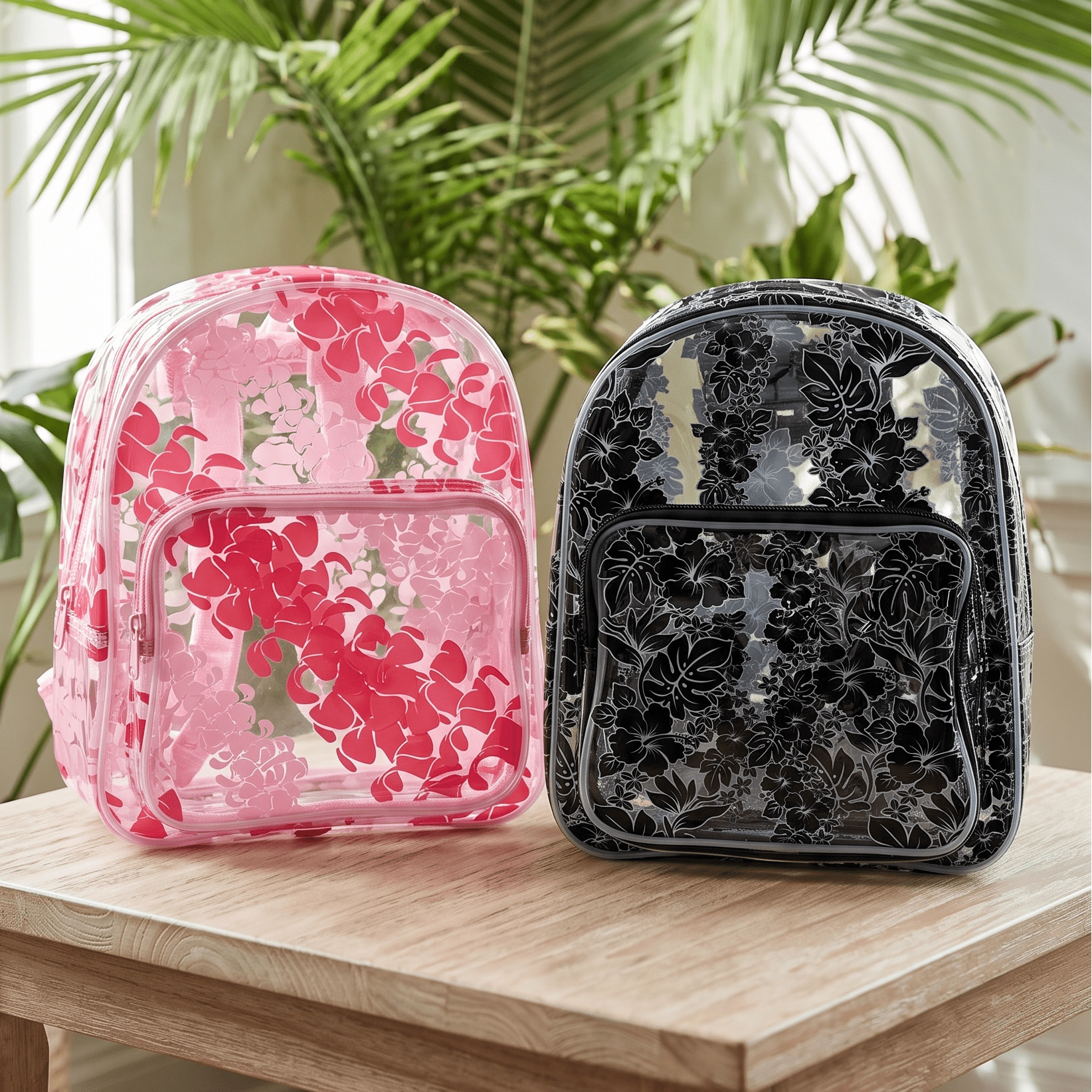Clear toddler Backpack - Sweet Sweet Honey Hawaii