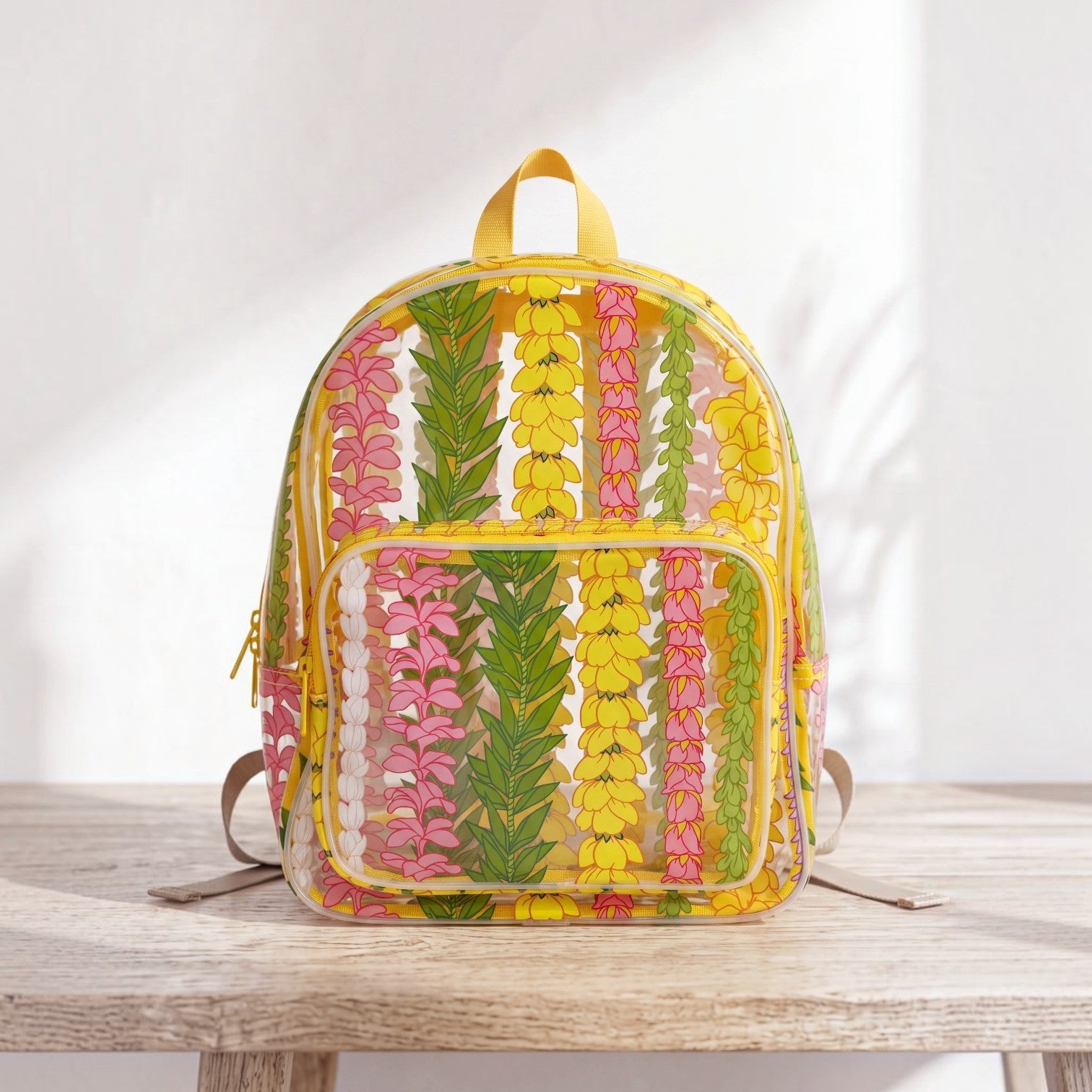 Clear toddler Backpack - Sweet Sweet Honey Hawaii