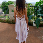 Cream Puakenikeni Stella Dress - Sweet Sweet Honey Hawaii