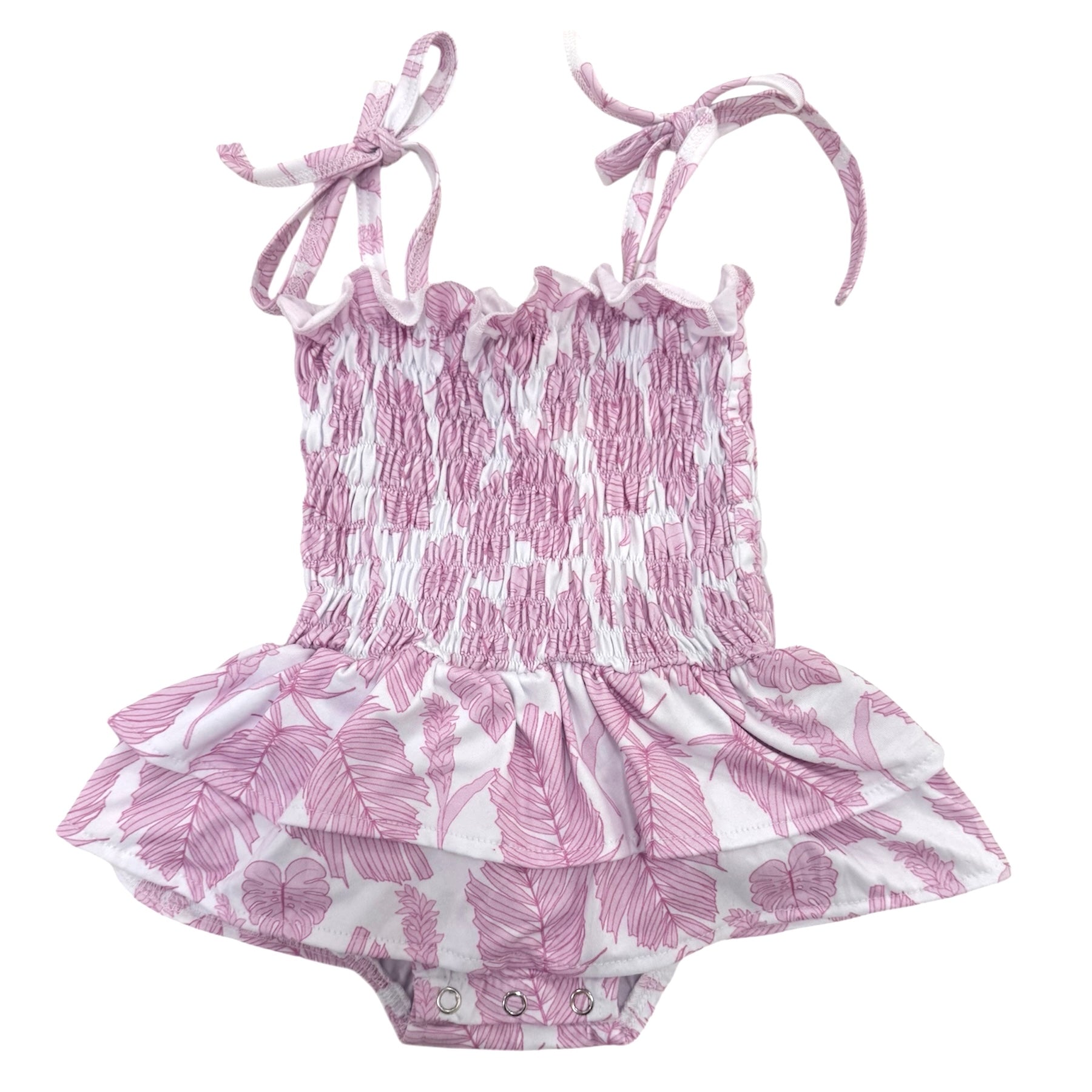 Dusty Palm Melody Romper - Sweet Sweet Honey Hawaii