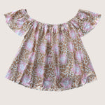 Hibiscus Safari Baby Doll Top - Sweet Sweet Honey Hawaii