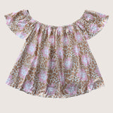 Hibiscus Safari Baby Doll Top - Sweet Sweet Honey Hawaii