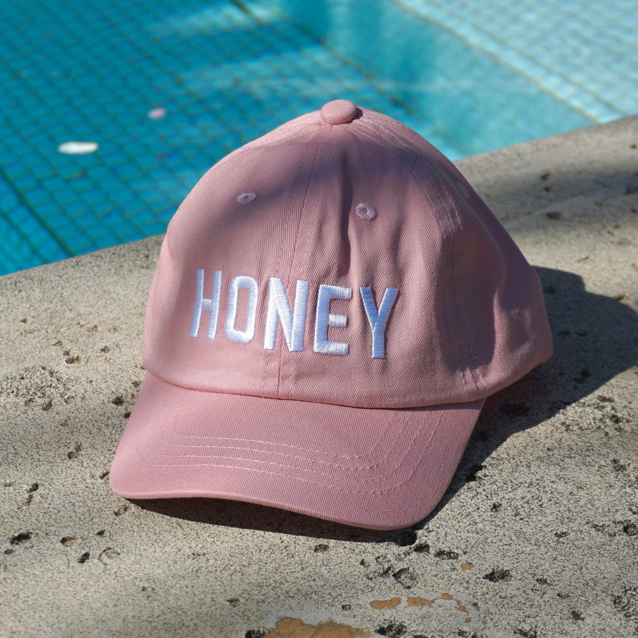 Honey Kid's Dad Hat | Pink - Sweet Sweet Honey Hawaii