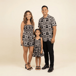 Ho'opili Black Men's collared Shirt - Sweet Sweet Honey Hawaii