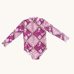 Island Blush Long Sleeve Swimsuit - Sweet Sweet Honey Hawaii