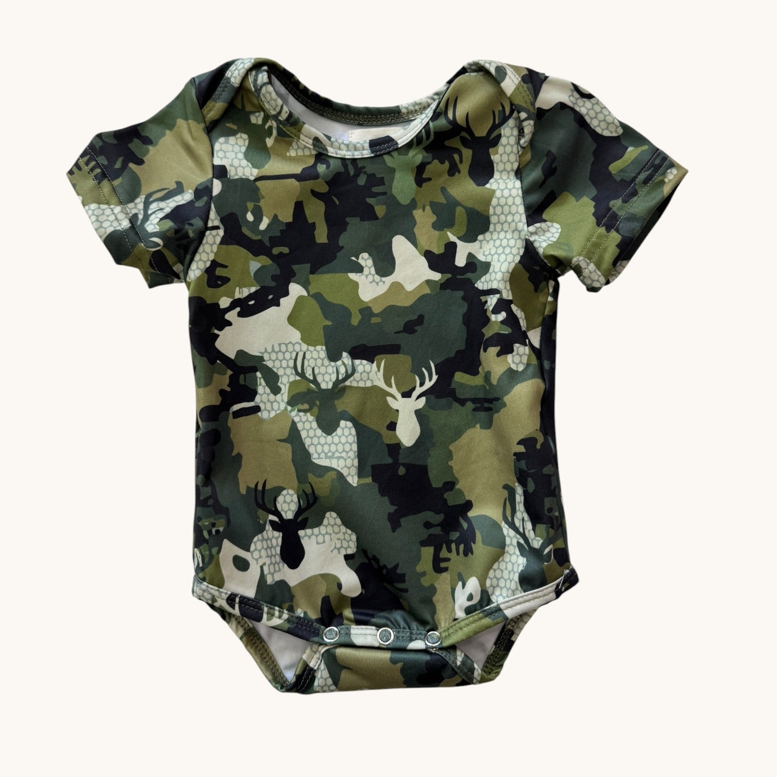 Island Stag Camo Onesie - Sweet Sweet Honey Hawaii