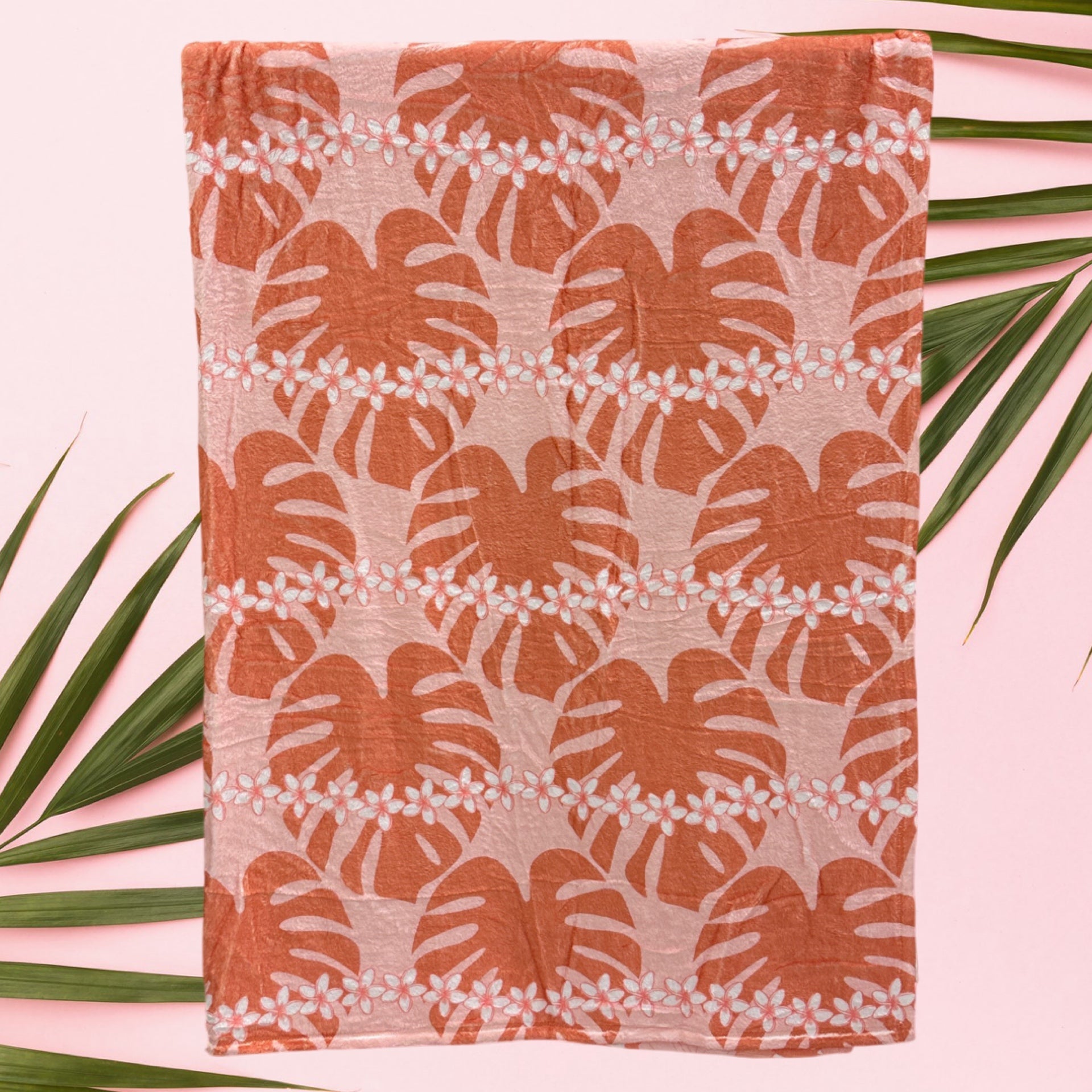 Kanani/Wailea Minky Blanket - Sweet Sweet Honey Hawaii