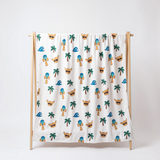 Medium: Island Kendama Minky Blanket
