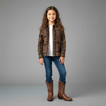 Kid's Midnight Denim Quilt Jacket - Sweet Sweet Honey Hawaii