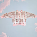 Kid's Pink Sands Heirloom Crewneck Sweater - Sweet Sweet Honey Hawaii