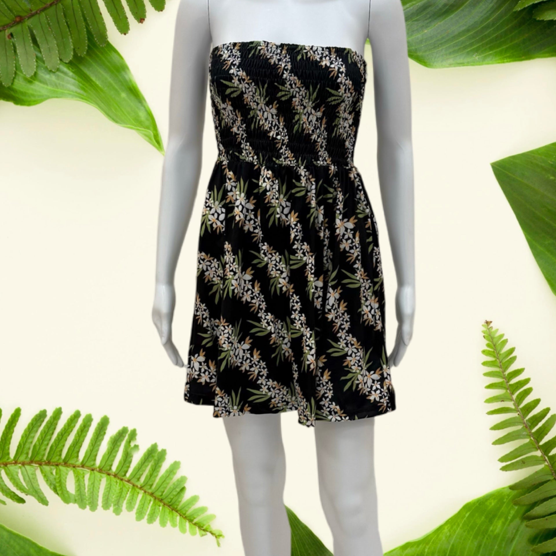 Lei Hiwa Black Savannah Dress - Sweet Sweet Honey Hawaii