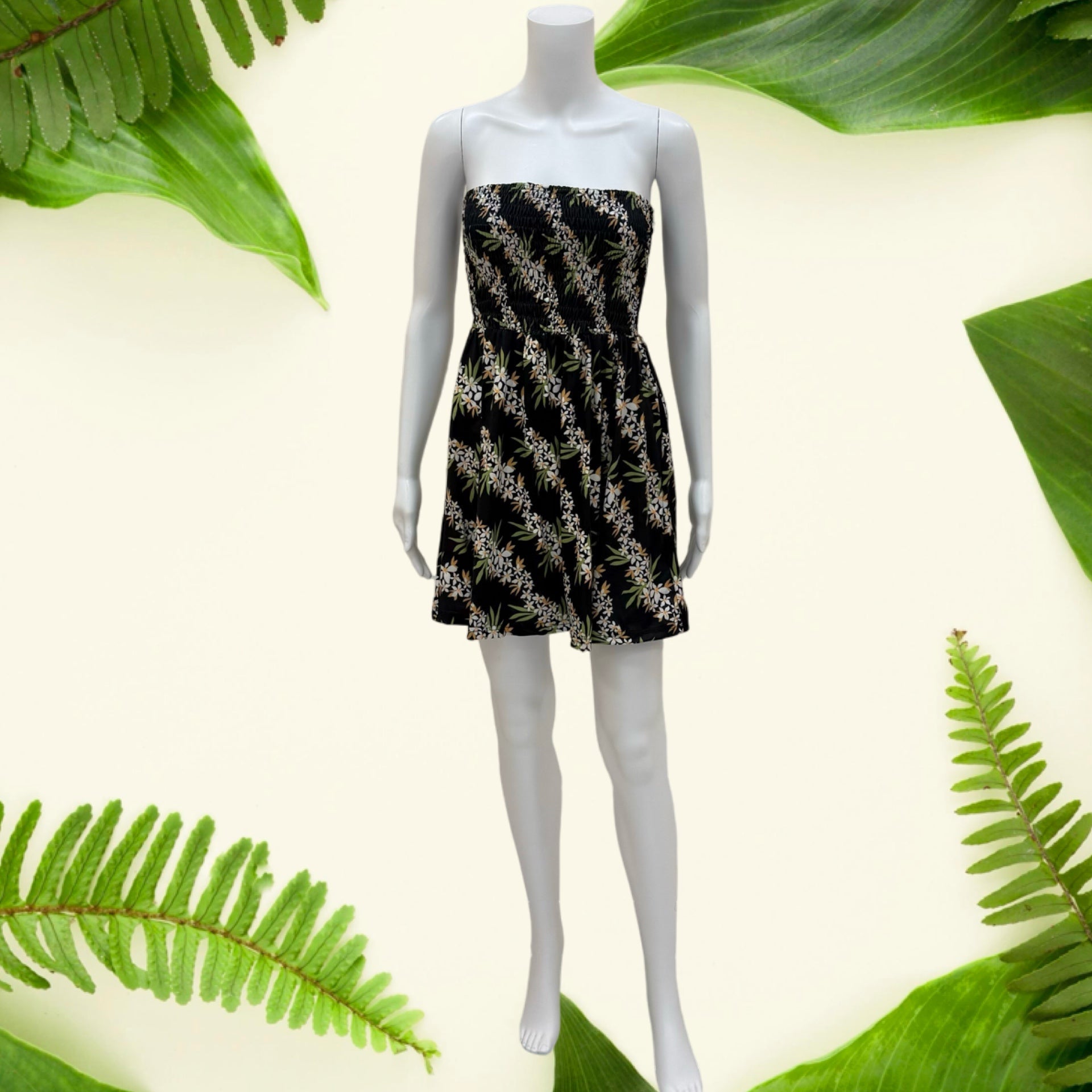 Lei Hiwa Black Savannah Dress - Sweet Sweet Honey Hawaii