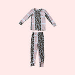 Leopard Hibiscus Kids Pajama set - Sweet Sweet Honey Hawaii