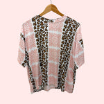 Leopard Hibiscus Womens Tee - Sweet Sweet Honey Hawaii