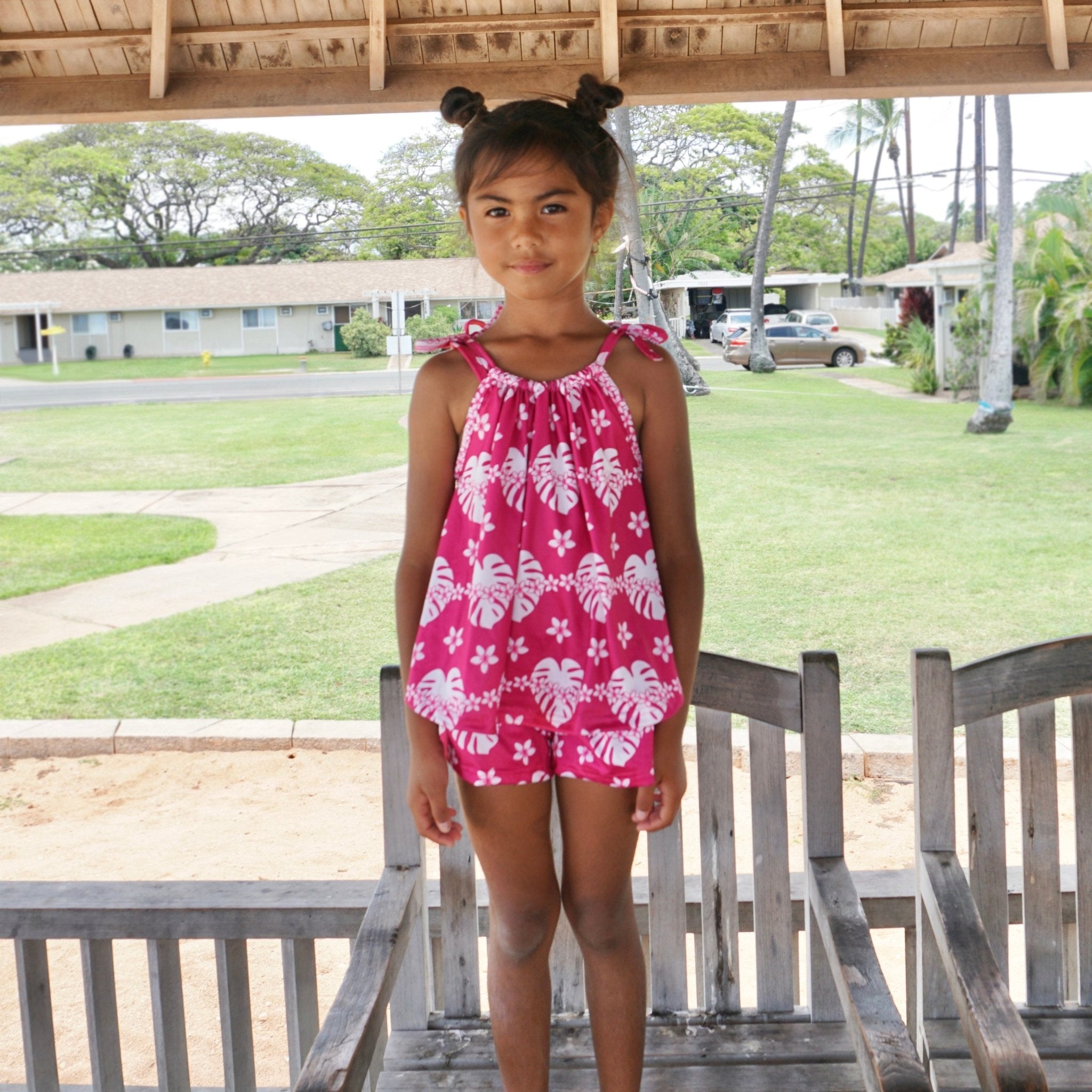 Magenta Kanani Azzy set - Sweet Sweet Honey Hawaii