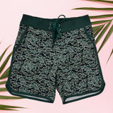Mahi Mahi Green Camo Boys Boardies - Sweet Sweet Honey Hawaii