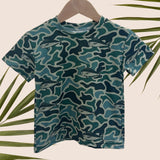 Mahi Mahi Green Camo T-shirt - Sweet Sweet Honey Hawaii