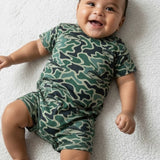 Mahi Mahi Green Camo T-Shirt Jumpsuit - Sweet Sweet Honey Hawaii
