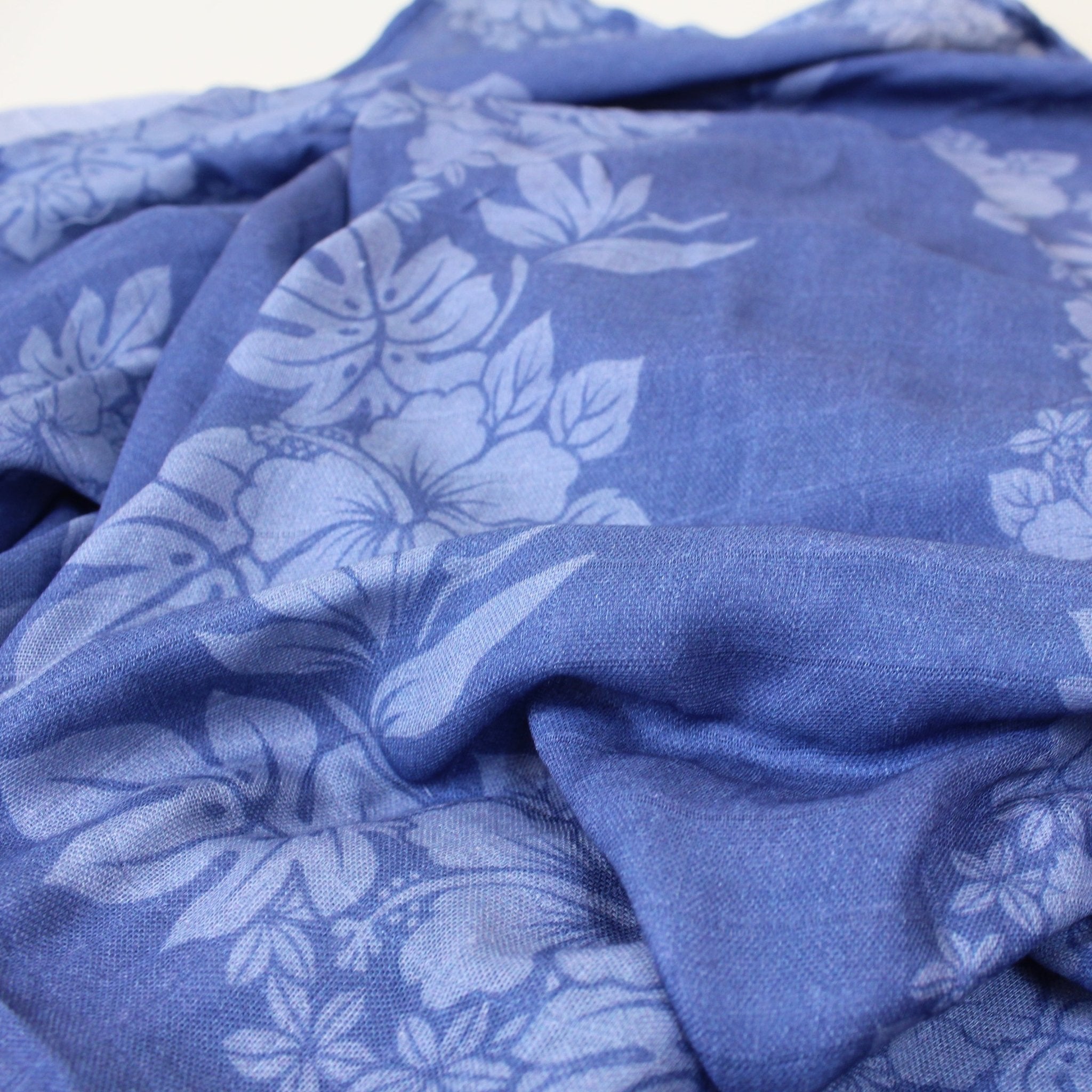 Mauna Lani Lapis Bamboo Swaddle Blanket - Sweet Sweet Honey Hawaii