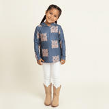 Midnight Heirloom Dri Fit hooded Long sleeve - Sweet Sweet Honey Hawaii