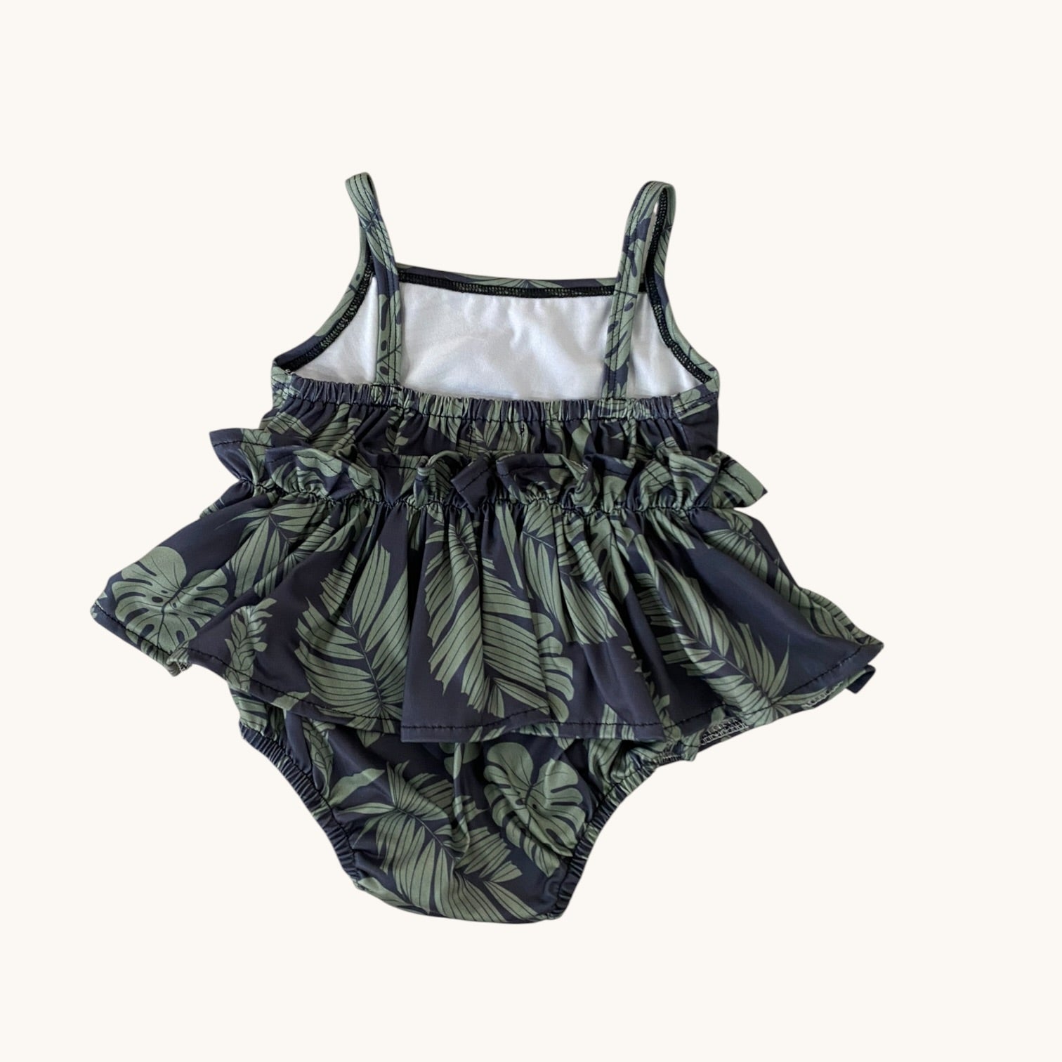 Midnight Palm Thin strap Onesie - Sweet Sweet Honey Hawaii