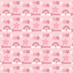 Personalize Blanket: Plumeria Rainbow - Sweet Sweet Honey Hawaii