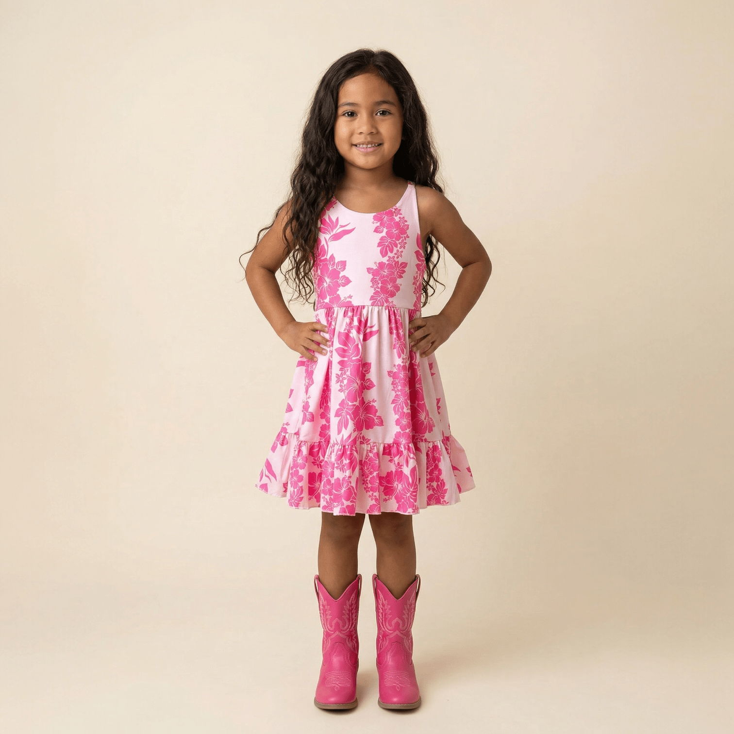 Pink Mauna Lani Brooklyn Dress - Sweet Sweet Honey Hawaii
