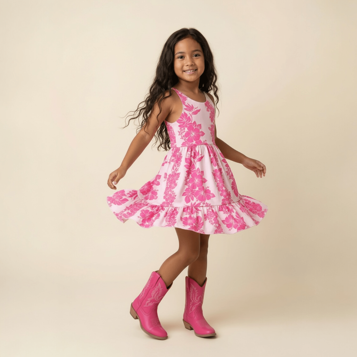 Pink Mauna Lani Brooklyn Dress - Sweet Sweet Honey Hawaii